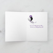 Geburtstag zum Älterwerden Karte (Innenseite)