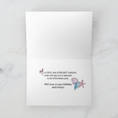 Geburtstag zum aufgewachsenen Sohn mit geschmackvo Karte (Innenseite)