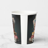 Geburtstag zum Thema beängstigend Clown Pappbecher (Rechts)