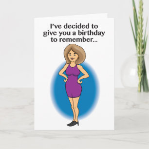 Geburtstag zur Erinnerung an Karte