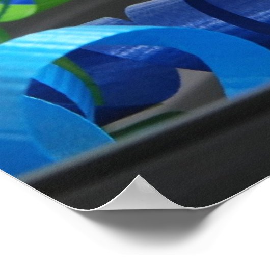 Geburtstagchipmunk Poster (Ecke)