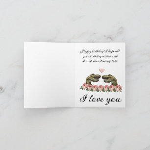 Geburtstagdinosaurier Karte