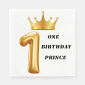 Geburtstage Happy Serviette (Vorderseite)