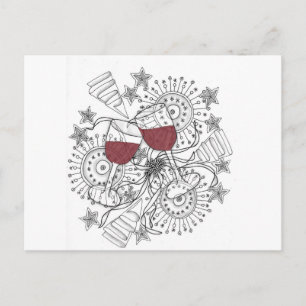Geburtstage, Jahrestage, Hochzeiten Postkarte