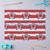 Geburtstage mit Uncle Sam Seidenpapier (Basteln)