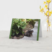 Geburtstagkarte Karte (Gelbe Blume)