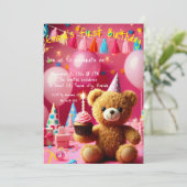 GEBURTSTAGLICHE EINLADUNG (Stehend Vorderseite)