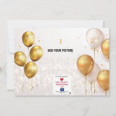 GEBURTSTAGLICHE EINLADUNG 1 (Rückseite)