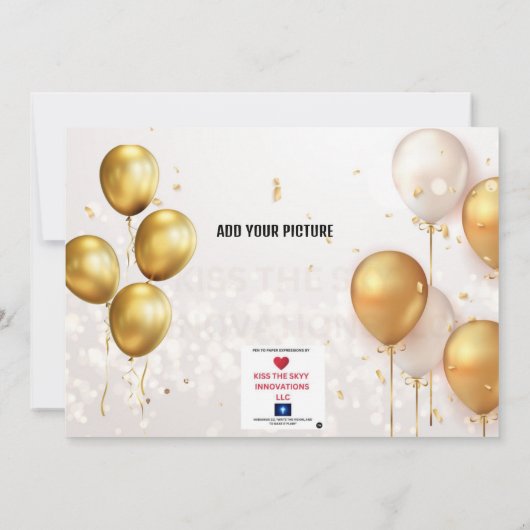 GEBURTSTAGLICHE EINLADUNG 1 (Rückseite)