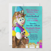 GEBURTSTAGLICHE EINLADUNG - FAMILIENSAMMLUNG IN PO (Rückseite)