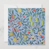 GEBURTSTAGLICHE EINLADUNG: WILLIAM MORRIS EINLADUNG (Vorderseite)