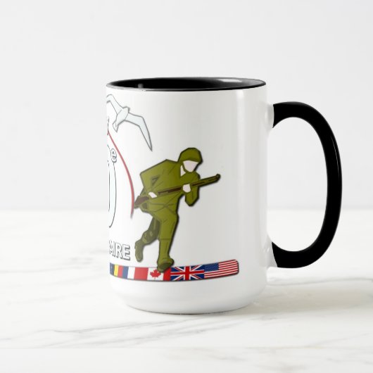 Geburtstags70ème D-Day Tasse (Rechts)
