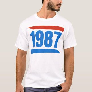 Geburtstags 1987 Vintage T-Shirt Retro-Stil