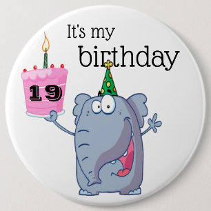 Geburtstags-Abzeichen - Es ist mein Geburtstag Button