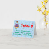 Geburtstags-Anzug-Huhn Karte (Gelbe Blume)