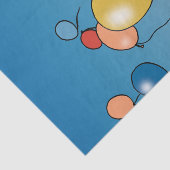 Geburtstags-Ballon-Feier Seidenpapier (Ausschnitt)