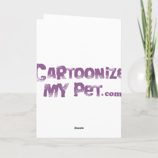 Geburtstags-Beagle Karte (Rückseite)