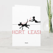 Geburtstags-Beagle Karte (Rückseite)