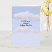 Geburtstags-Beileids-Karte Karte (Gelbe Blume)