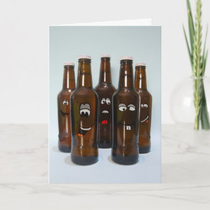 Geburtstags-Bier-Humor Karte