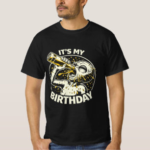 Geburtstags-Bier saufender Außerirdischer T-Shirt
