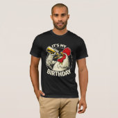 Geburtstags-Bier-Schluck-Hahn T-Shirt (Vorne ganz)