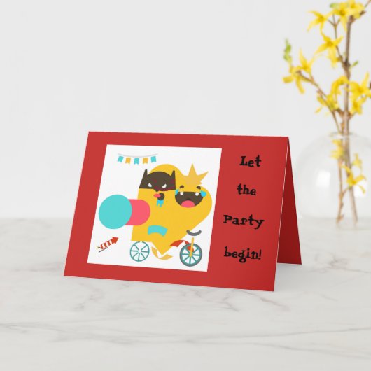 Geburtstags-Blast-Grußkarte Karte (Gelbe Blume)