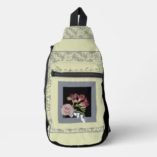 Geburtstags Blumenzange Nähtasche Crossbody Bag