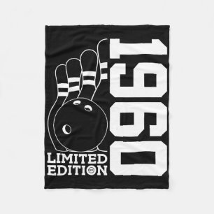 Geburtstags-Bowling Limited Edition 1960 Fleecedecke