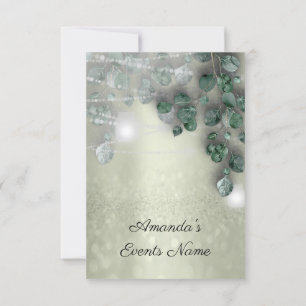 Geburtstags Brautparty Light Jar Rustikale Vegetat Einladung