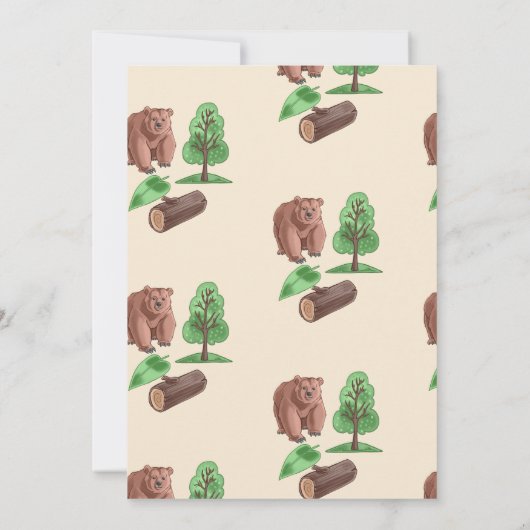 Geburtstags-Camping Einladung (Rückseite)