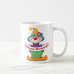 Geburtstags-Clown Kaffeetasse