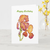 Geburtstags-Content und Joy Card Karte (Gelbe Blume)