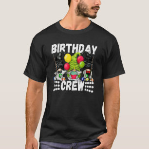 Geburtstags-Crew Billiard Grandpa Gnome Geburtstag T-Shirt