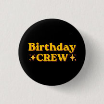 Geburtstags-Crew Retro