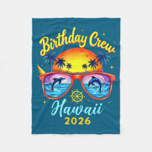 Geburtstags-Crew-Urlaub Hawaii 2026 Kreuzfahrt Som Fleecedecke