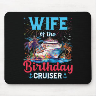 Geburtstags-Cruiser-Familienurlaub passende Kleidu Mousepad
