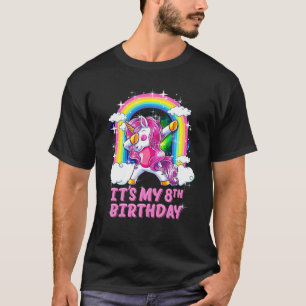 Geburtstags-Dabbing Einhorn Geburtstagsparty Girls T-Shirt