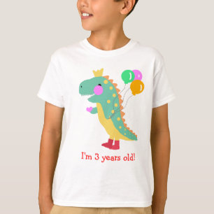 Geburtstags-Dinosaurier scherzt Shirt