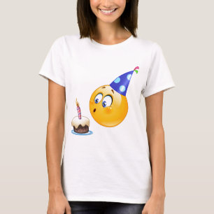 Geburtstags-Emoji T-Shirt