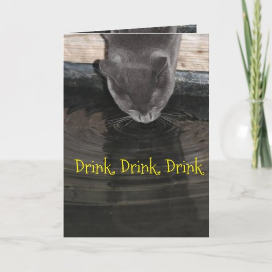 Geburtstags-Erinnerung Karte (Vorderseite)