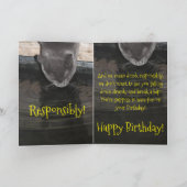 Geburtstags-Erinnerung Karte (Innenseite)