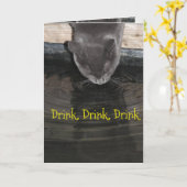 Geburtstags-Erinnerung Karte (Gelbe Blume)