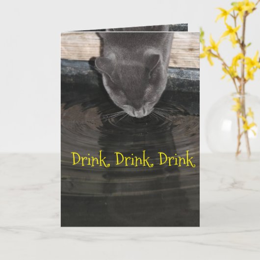 Geburtstags-Erinnerung Karte (Gelbe Blume)