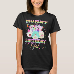 Geburtstags-Familien-Quetsch-Trupp-Mama-des-Geburt T-Shirt