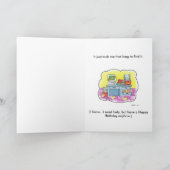 Geburtstags-Foto Karte (Innenseite)