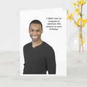 Geburtstags-Foto Karte (Gelbe Blume)