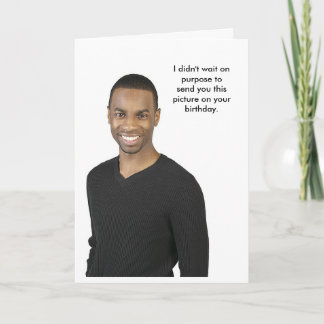 Geburtstags-Foto Karte