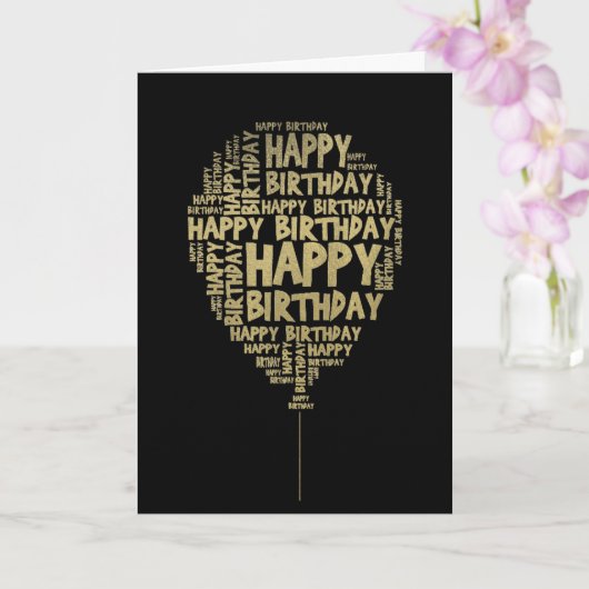 Geburtstags-Foto Karte (Orchidee)