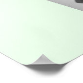 Geburtstags-Foto-Poster Poster (Ecke)